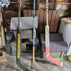 Hockey And Goalie Sticks