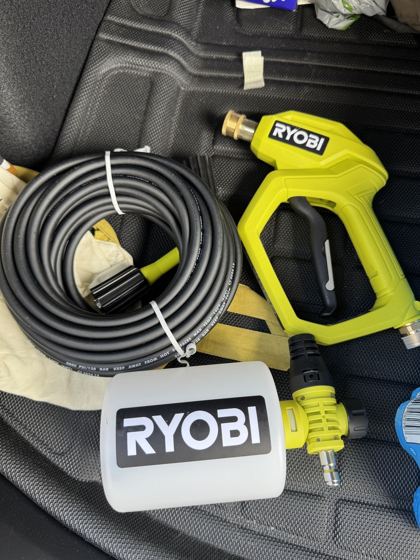 Ryobi 1.8 GPM 1200 PSI Pressure Washer Accessories