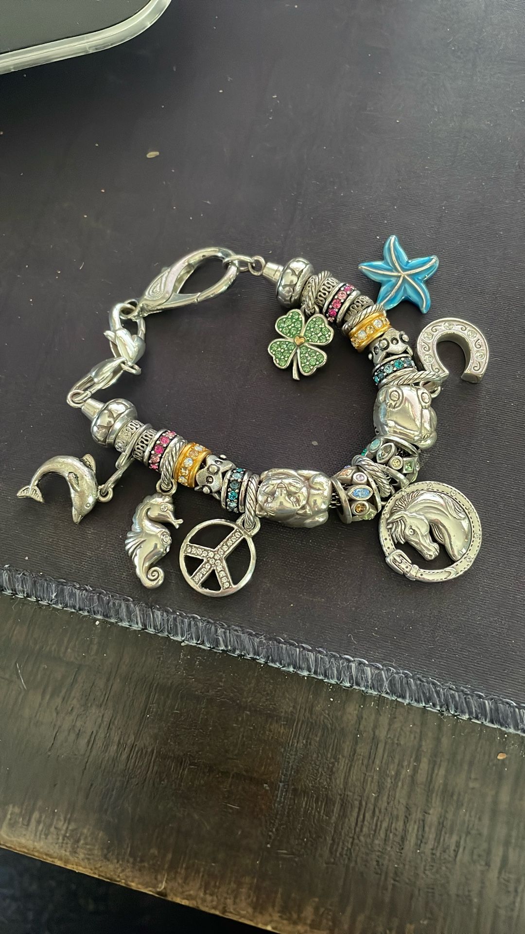 Authentic Pandora Bracelet And Charms