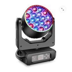 260W 19×15W RGBW LED Zoom Moving Head Light