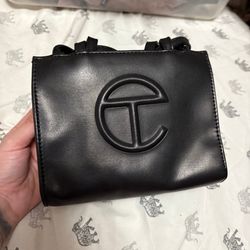 Black Telfar Small Shopper