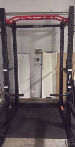 Black Power Rack Squat Cage