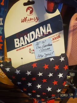 Collar Bandana L- 20"-26" $4.00