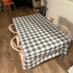Kids Table And 4 Chairs