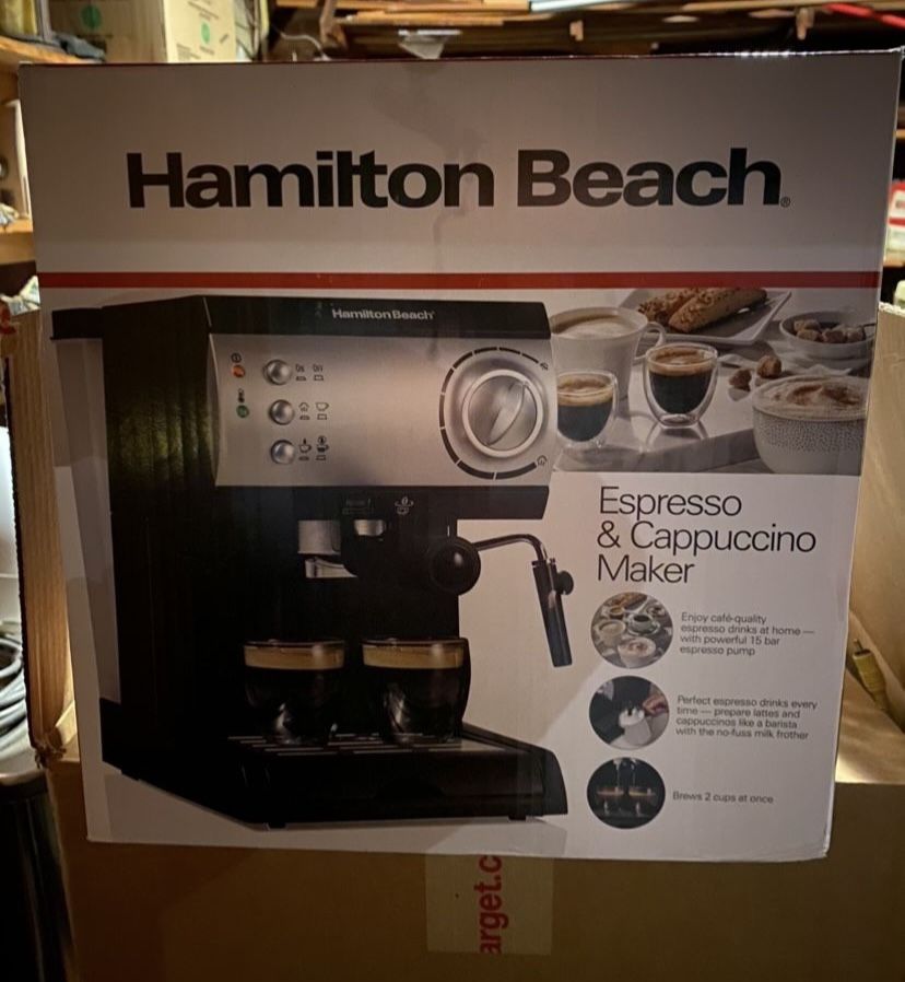 Dual Coffee Cappuccino And Espresso Machine