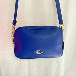 Coach Jes Blue Crossbody.