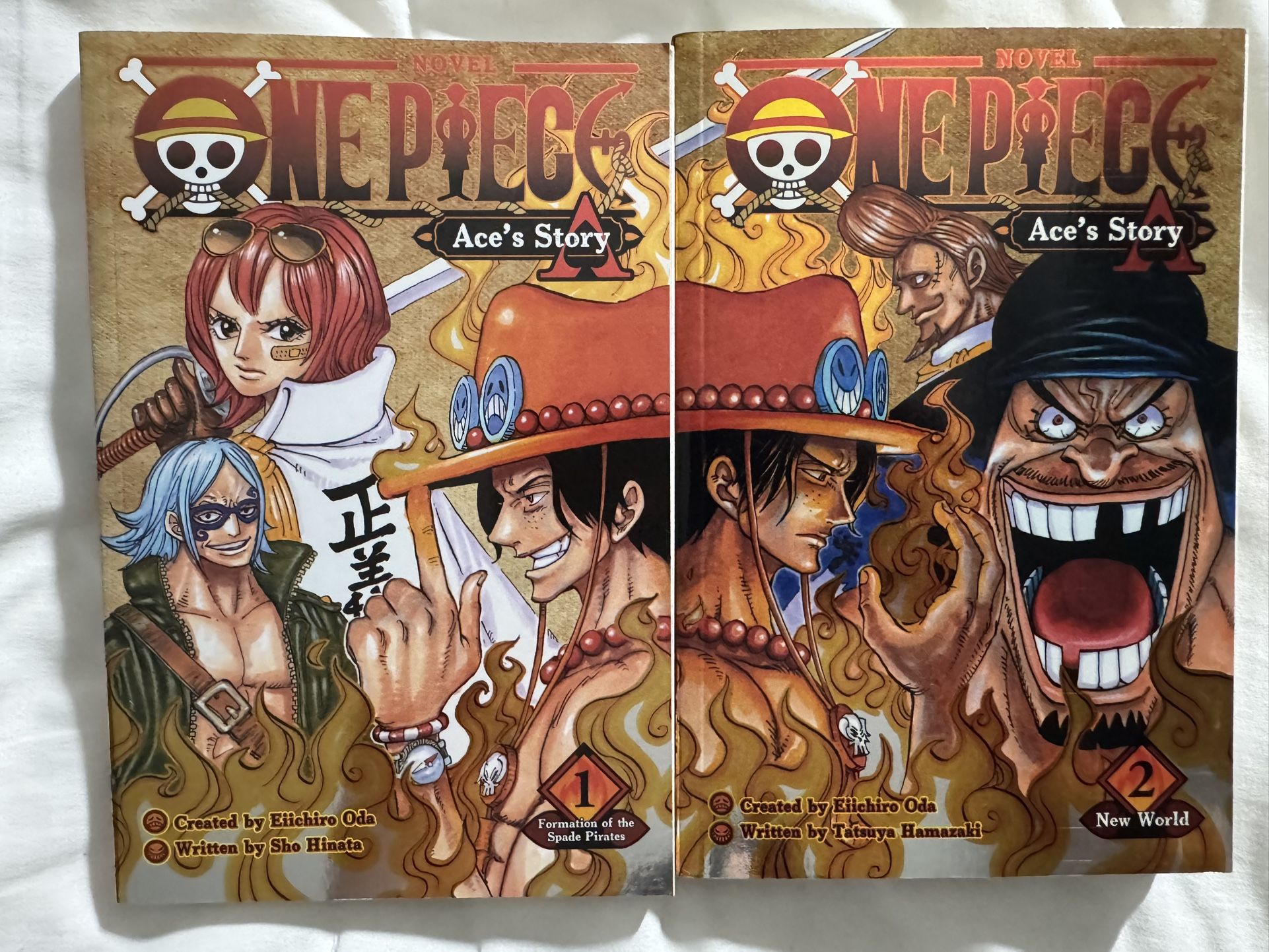 ONE PIECE Ace’s Story Vol. 1 & 2 (Light Novel)