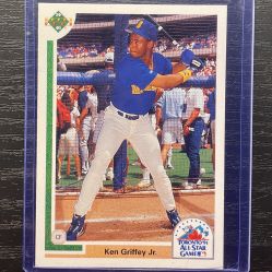 1991 Upper Deck All-Star Ken Griffey Jr. Baseball Card #87F