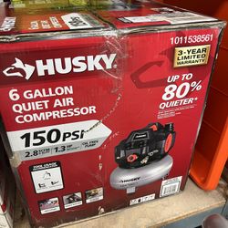 6 Gallon Quiet Air Compressor 