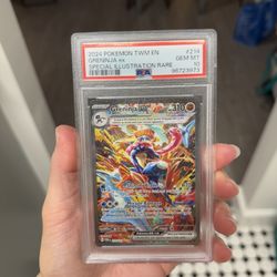 Greninja ex 214/167 PSA 10 - Twilight Masquerade