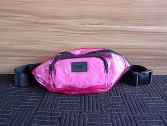 Victoria's Secret PINK Clear PVC Logo Fanny Pack