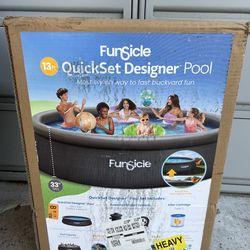 13ft Funsicle Above ground pool