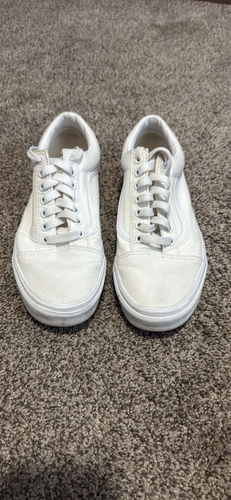 White Vans Shoes