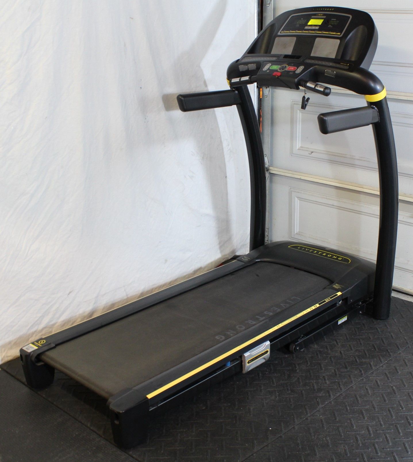 LiveStrong LS8.0T Treadmill Walk/Run/Jog Trainer Exercise Machine ...