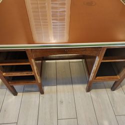 1950s Antique Office Desk 