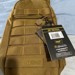 Highland Tactical EXPO EDC Molle Crossbody Sling Bag Dark Desert $80 MSRP Pack