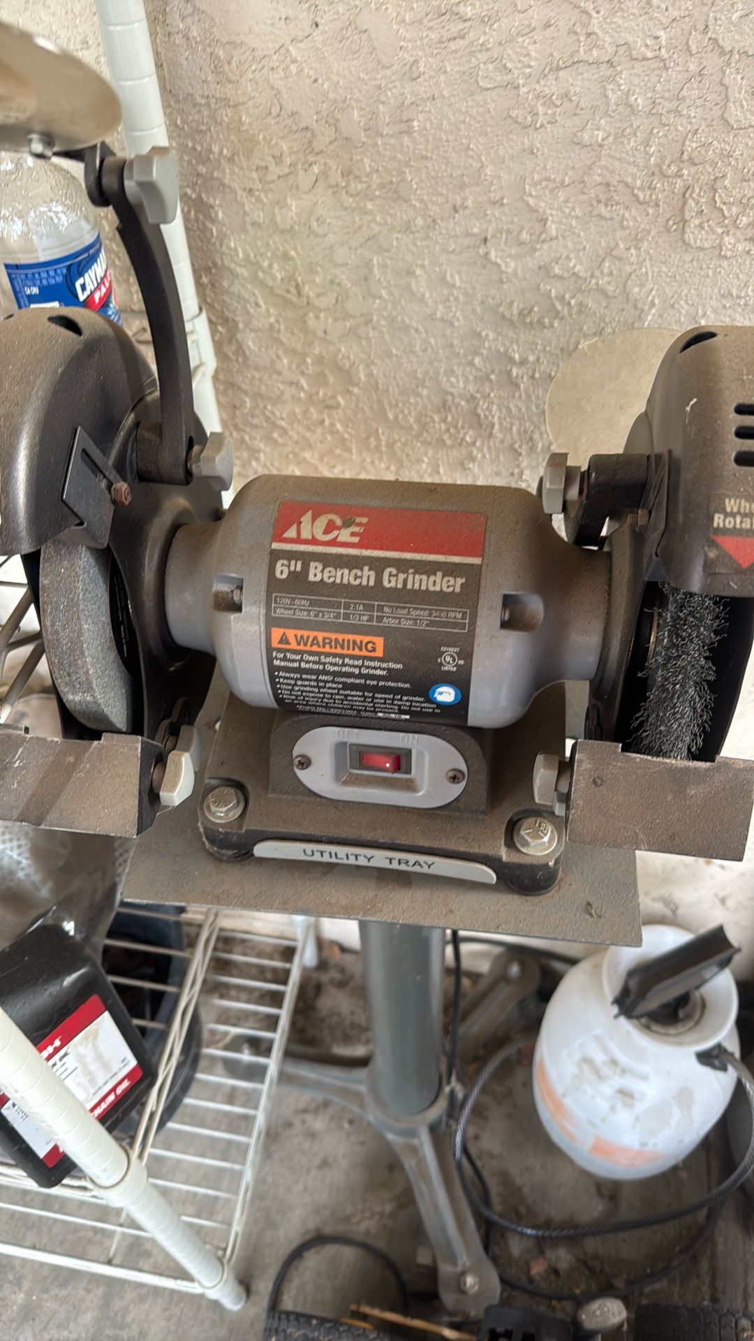 Ace 6 Inch Bench Grinder