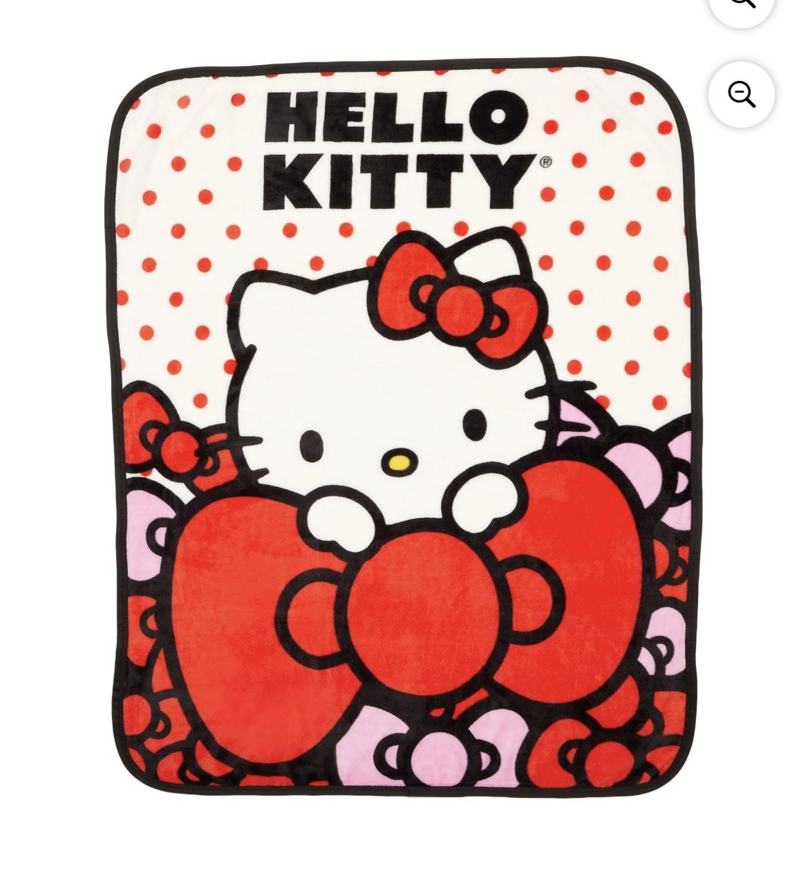 Hello Kitty Throw Blanket