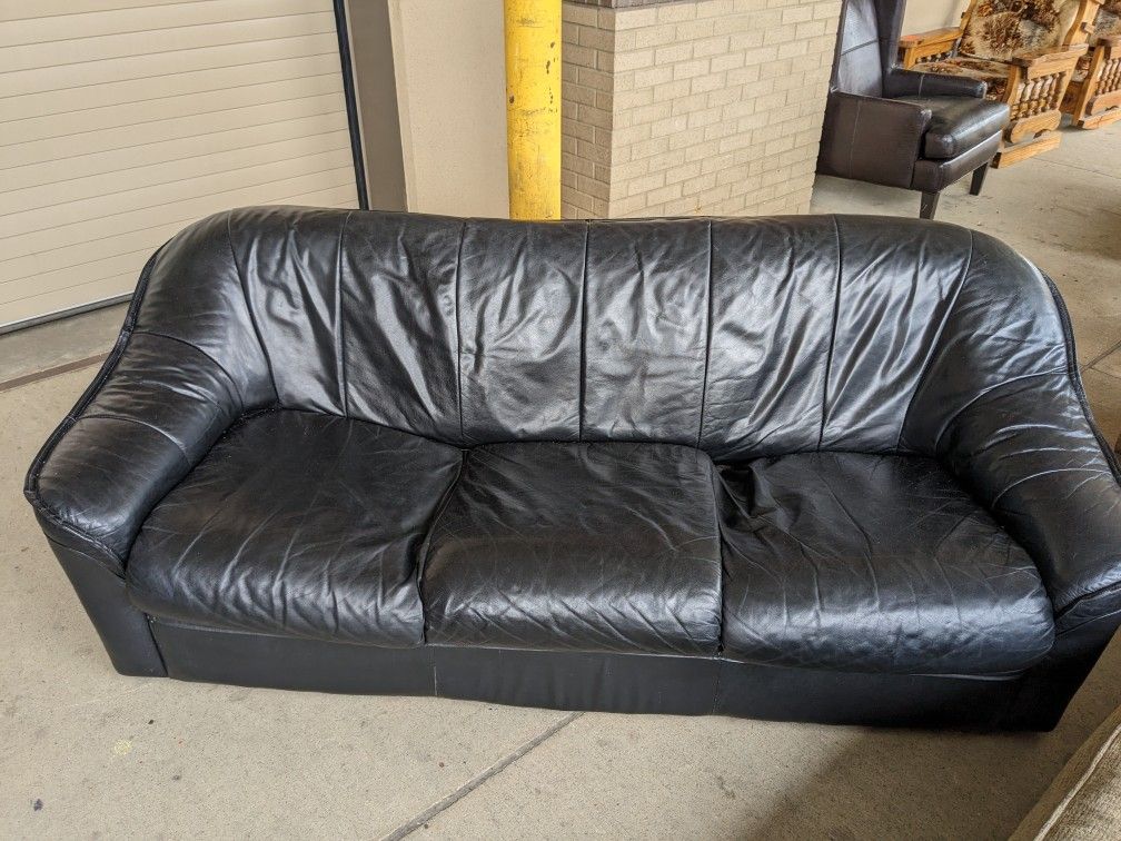 Leather Couch