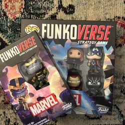 Funkoverse Marvel Strategy Game And Expansion Pack