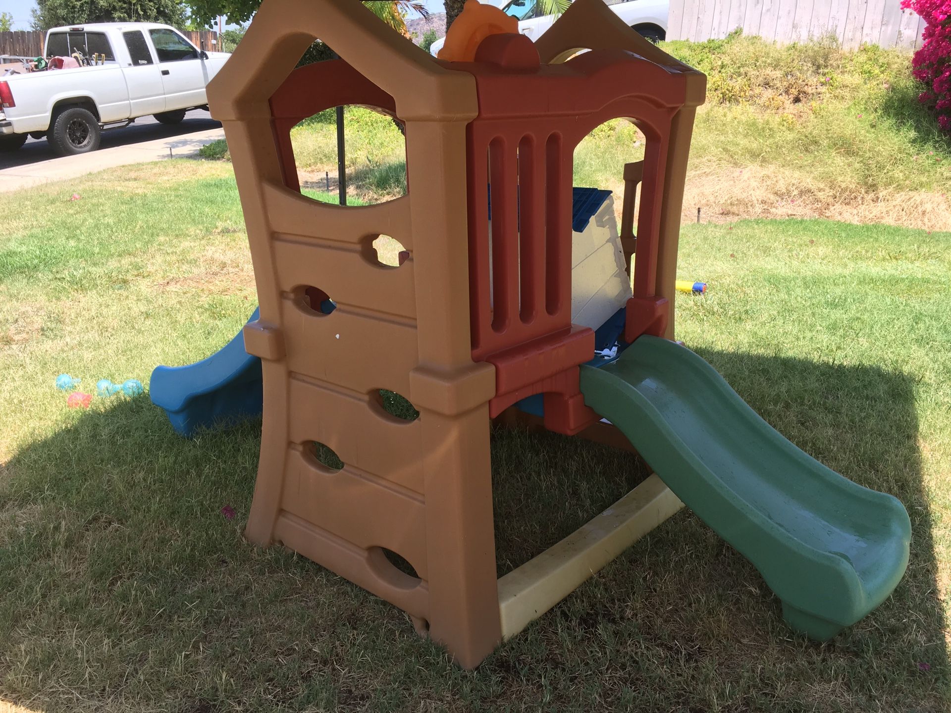 Step 2 Play Up Double Slide Climber