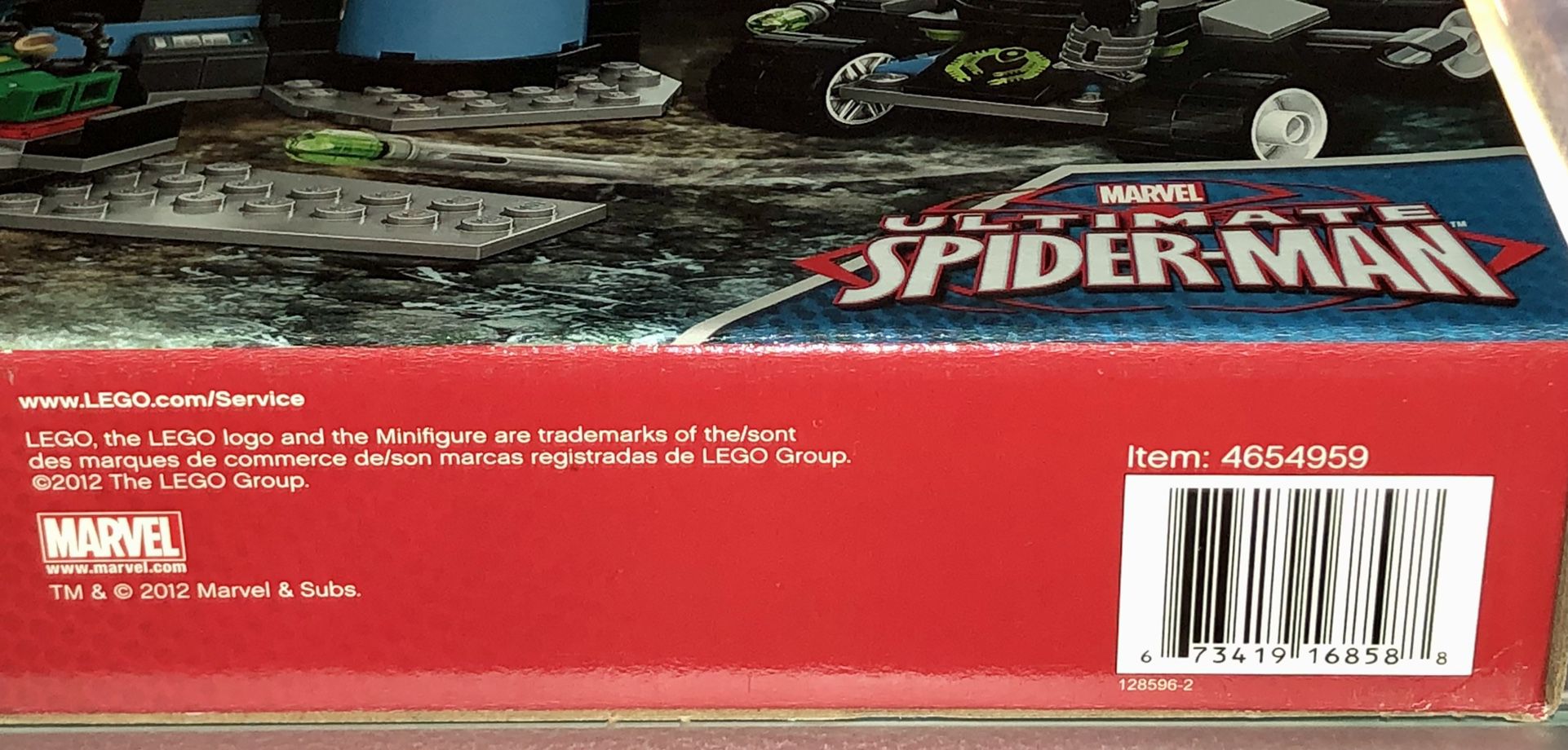 LEGO Retired 6873 Marvel Super Heroes Ultimate Spider-Man's Doc