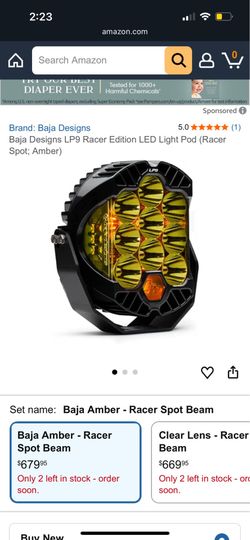 Baja design lp9 racer edition pair