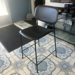 3 Tall stool chairs 