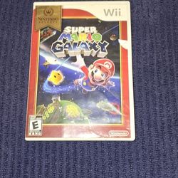 Nintendo Wii Super Mario Galaxy Game