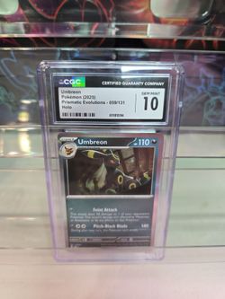 CGC 10- Umbreon holo
