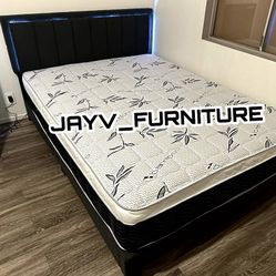 New Queen Bed Frame With  MATRESS 