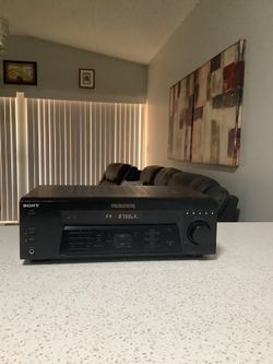 * SONY * HIGH POWER STEREO RECEIVER . POWERFUL SUPERB SOUNDING RECEIVER IN EXCELLENT CONDITION . MUST SEE TO APPRECIATE .