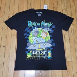 Rick and Morty Earth C-137 Graphic T-Shirt