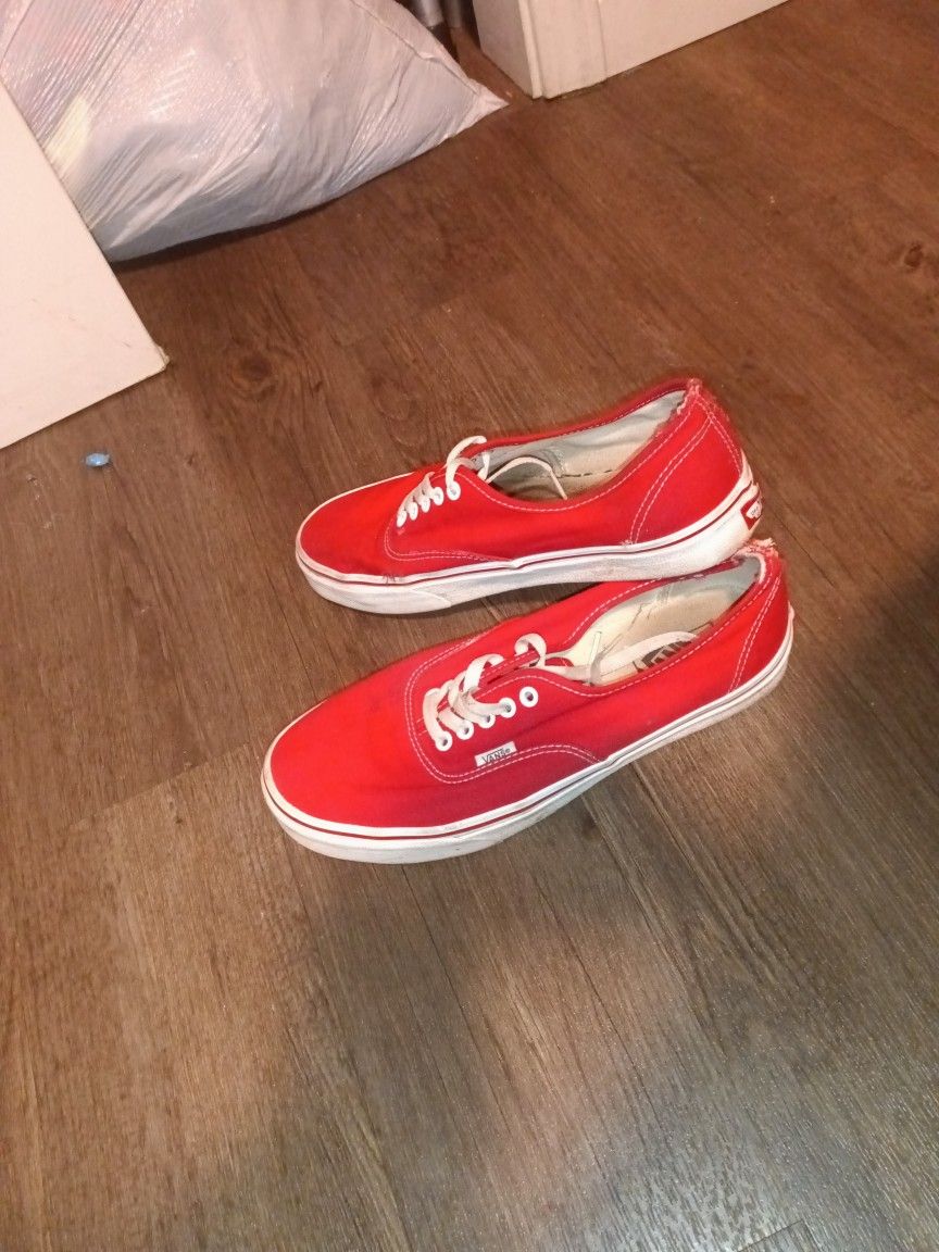 Red Vans