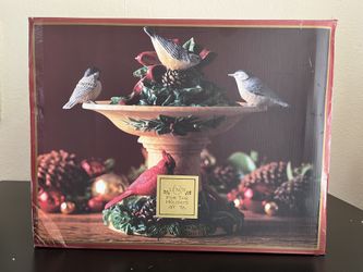 Lenox Bird Bath Water Fountain 