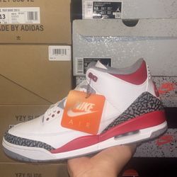 Jordan 3 Retro Fire Red