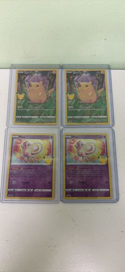 Pikachu celebrations & Mew celebrations