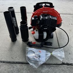 ECHO 216 MPH 517 CEM 58.2cc Gas 2-Stroke Cycle Backpack Leaf Blower with Tube Throttle 