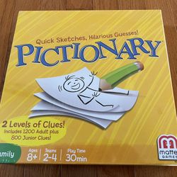 Pictionary Board Game NEW