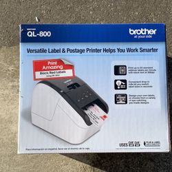 New Brother QL-800 High-Speed Professional Label Printer Black & White Print   Cash only  Pick up in North San Jose, By appointment only  Location: lo