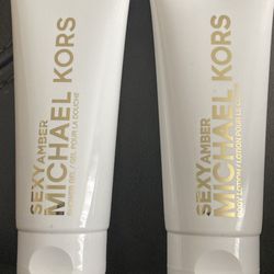 Michael Kors Sexy Amber Body Lotion and Shower Gel 3.4 Oz