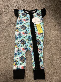 Bamboo Necessities Baby Girl Onesie 18-24