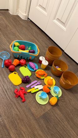 Cutting Play Food Toys for Kids