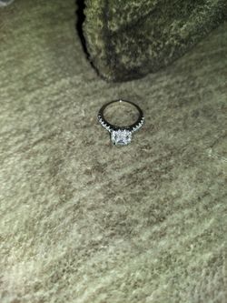 Silver Cz Size 5.5