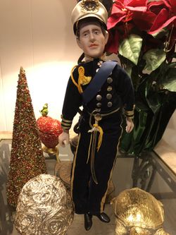 Prince Charles Military Doll Stands 16 inches High