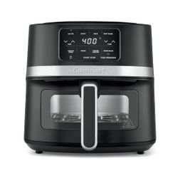 Cuisinart Air Fryer, 4.5-Quart Basket Fryer with 4 Cooking Functions to Air Fry, Roast, Bake, and Keep Warm, 4 Airfryer Presets, Dishwasher-Safe Parts