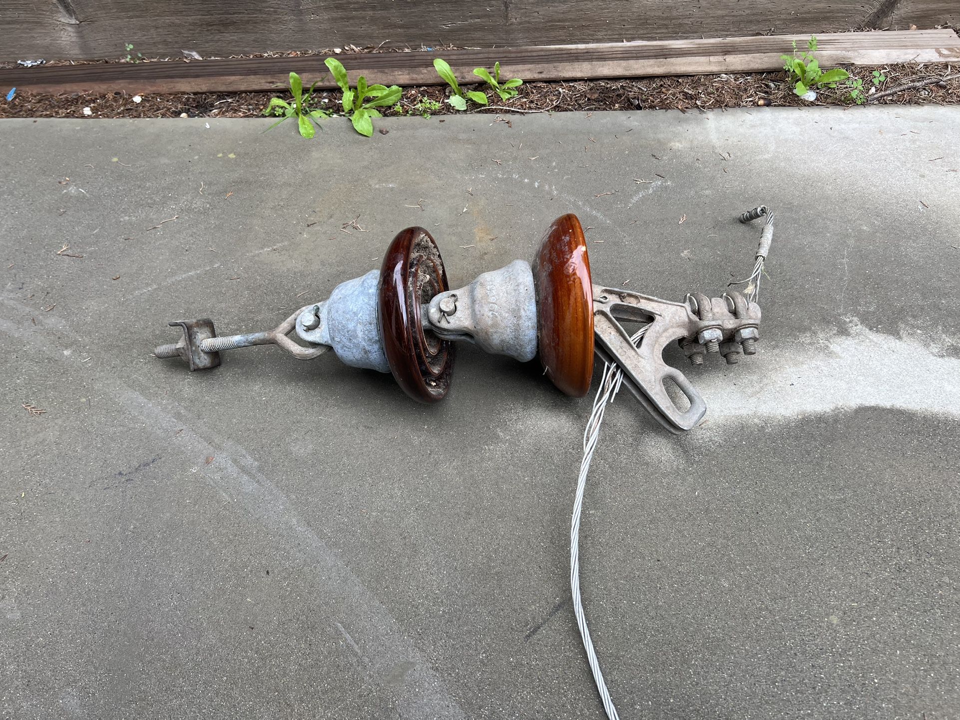 Vintage High Voltage Insulator