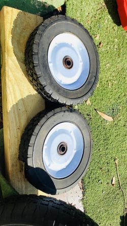 New Tires For Dolly Flat Free