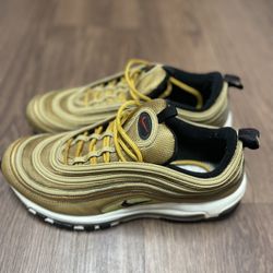 NIKE AIRMAX 97 METALLIC GOLD