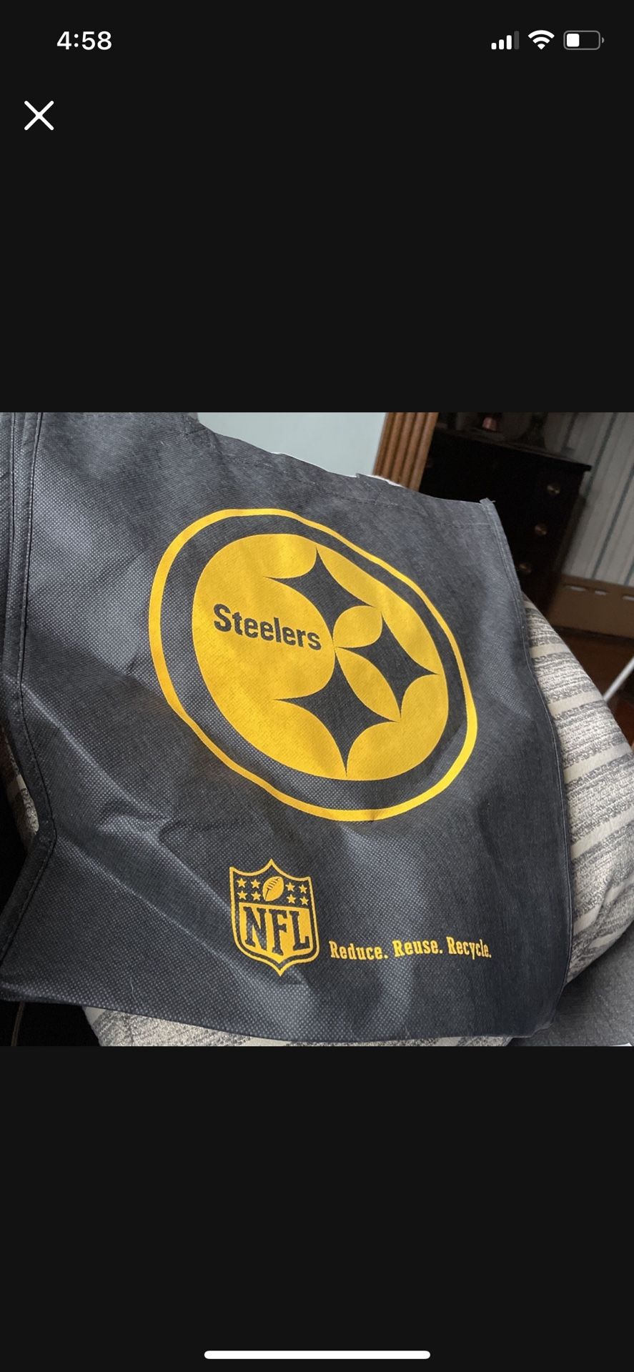 STEELERS Reusable Shopping Bags